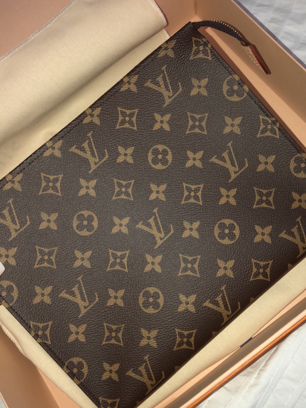 Louis Vuitton Brown Monogram toiletry pouch